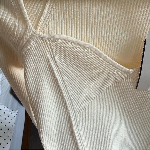 SIMKHAI Giuliana Sweetheart Knit Top - Picture 7 of 10